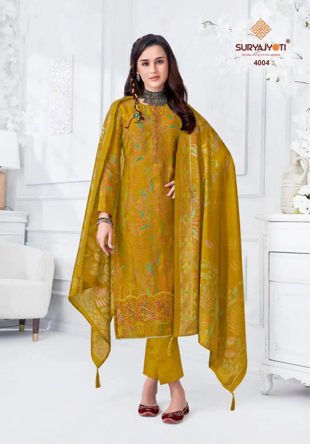 Suryajyoti Kanika Vol 4 Modal Printed Dress Material Wholesale Under 1000