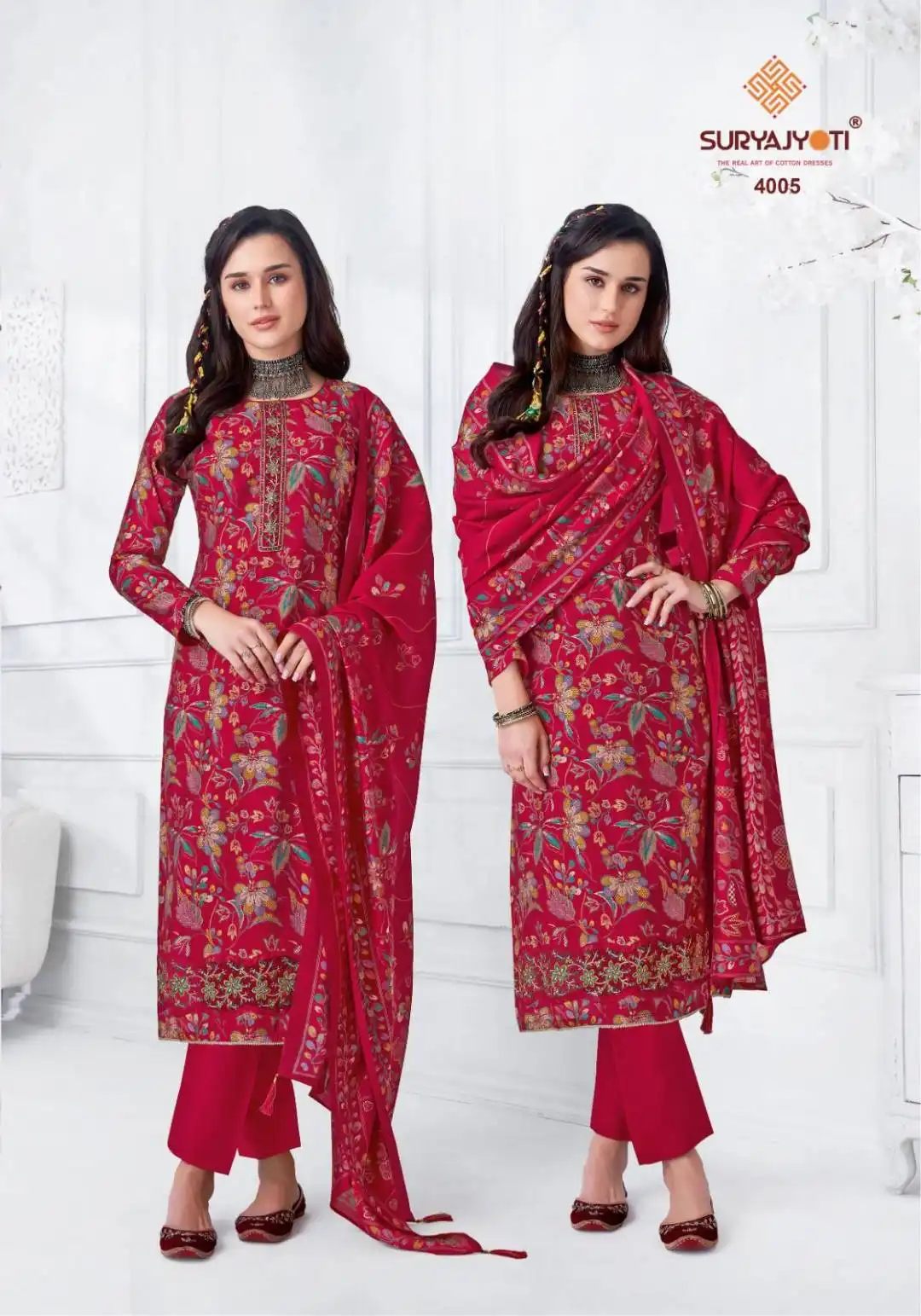 Suryajyoti Kanika Vol 4 Modal Printed Dress Material Wholesale Under 1000