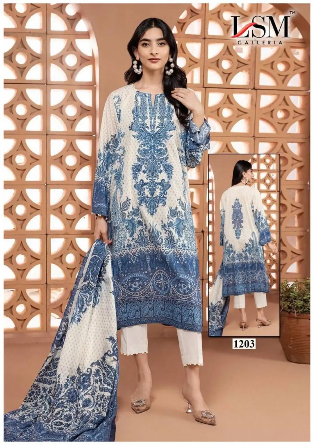 Lsm Parian Dream Vol 12 Heavy Luxury Lawn Collection Under 500