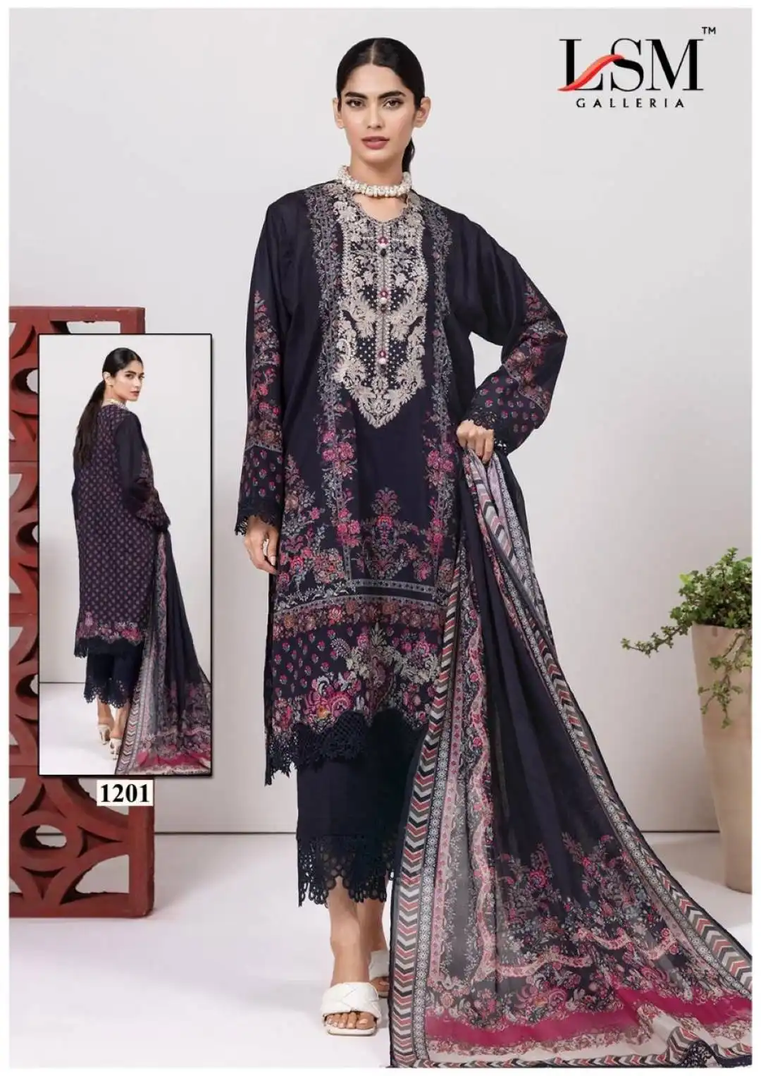 Lsm Parian Dream Vol 12 Heavy Luxury Lawn Collection Under 500