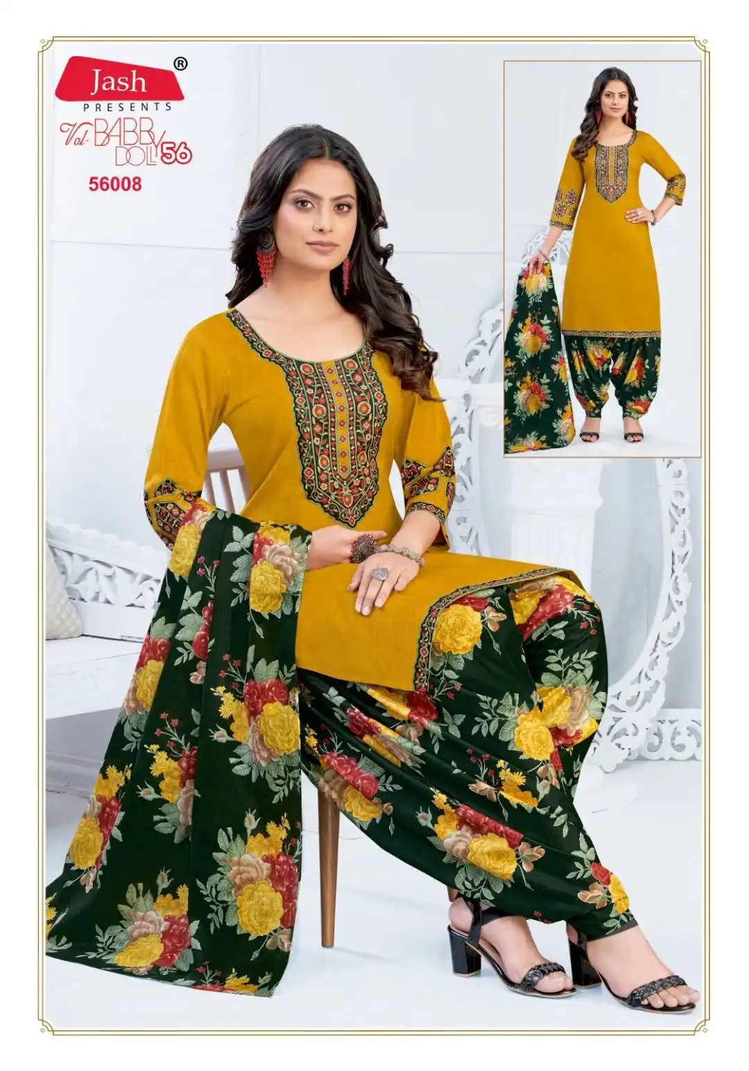 Jash Baby Doll Vol 56 Cotton Dress Material Collection Under 500