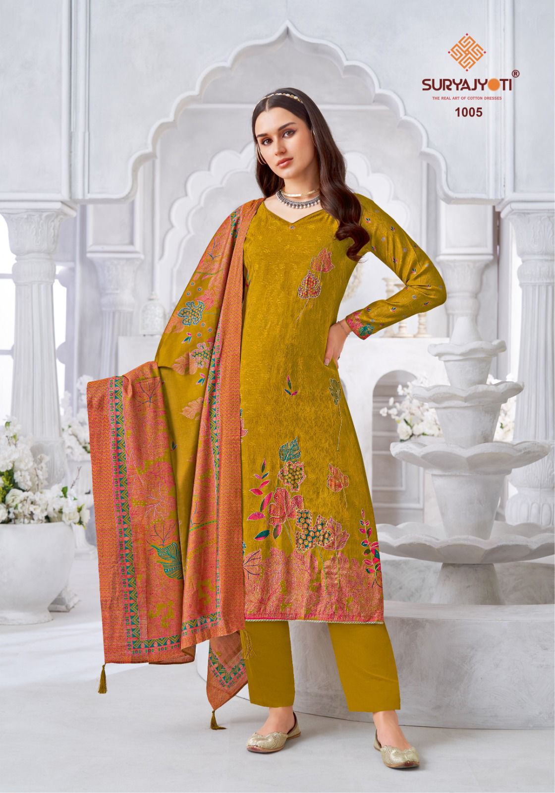 Suryajyoti Krithi Vol 1 New Top Bottom With Dupatta Under 1000