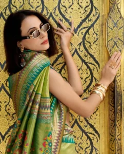 Rajpath Rajmata Tissue Silk with Beautiful Saree Under 2000