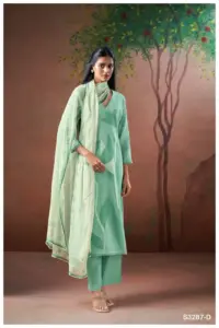 Ganga Elauna 3287 Cotton Printed Salwar Suit Collection Below 2000