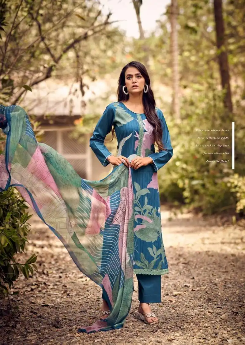 Prm Brisca Lawn Cotton Digital Printed Salwar Kameez Below 1500