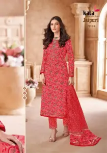 Kala Jaipuri Vol 7 Cotton Printed Dress Material Collection Below 500