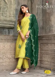 Wooglee Saugaat Viscose Weaving Kurti Bottom With Dupatta Below 1000