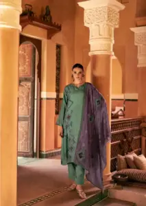 Sadhana Hayat Masline Silk Digital Printed Dress Material Below 1500