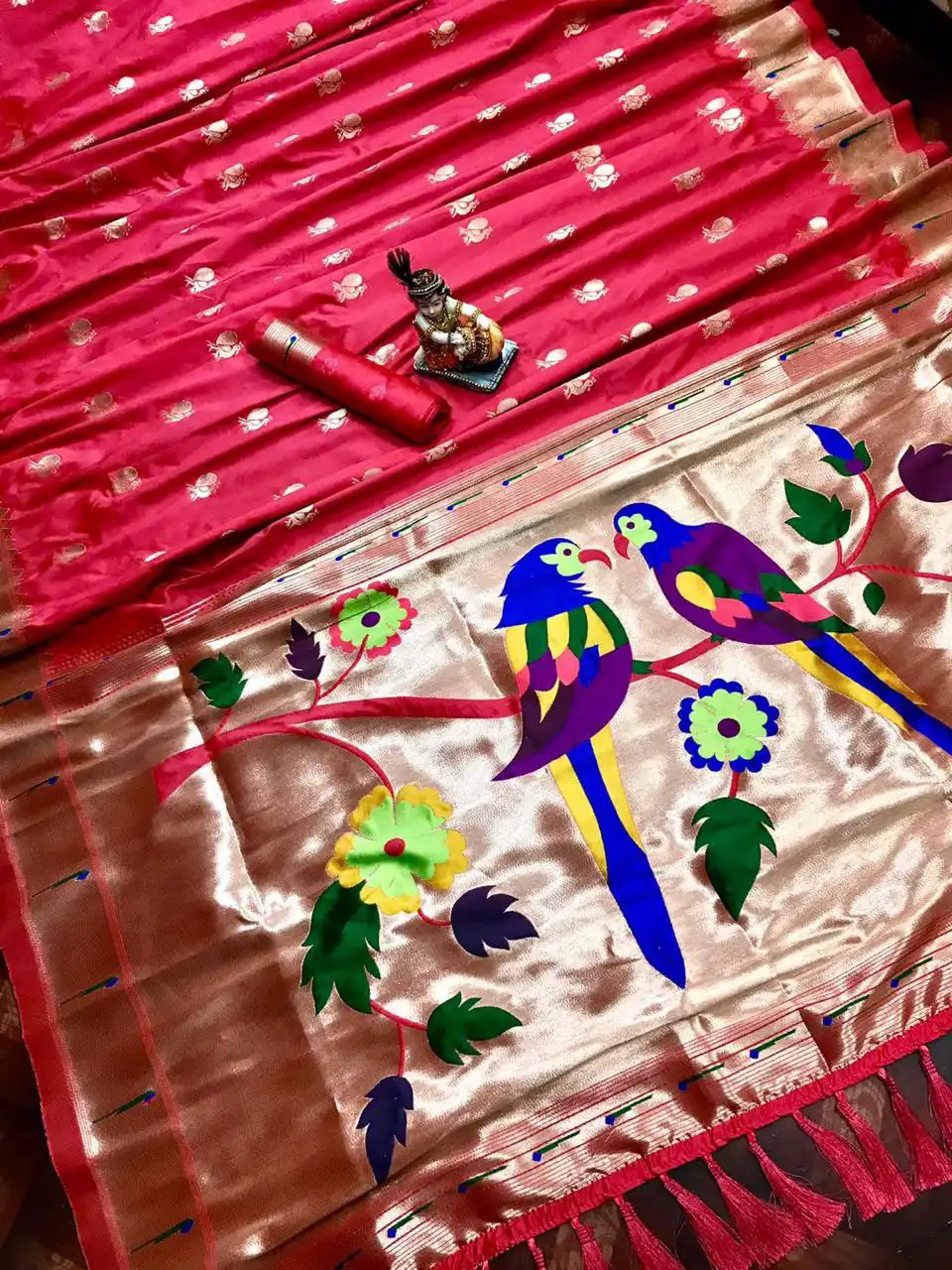 SRT Rasam New Kanchipuram Silk Saree Wholesale Collection Below 1500