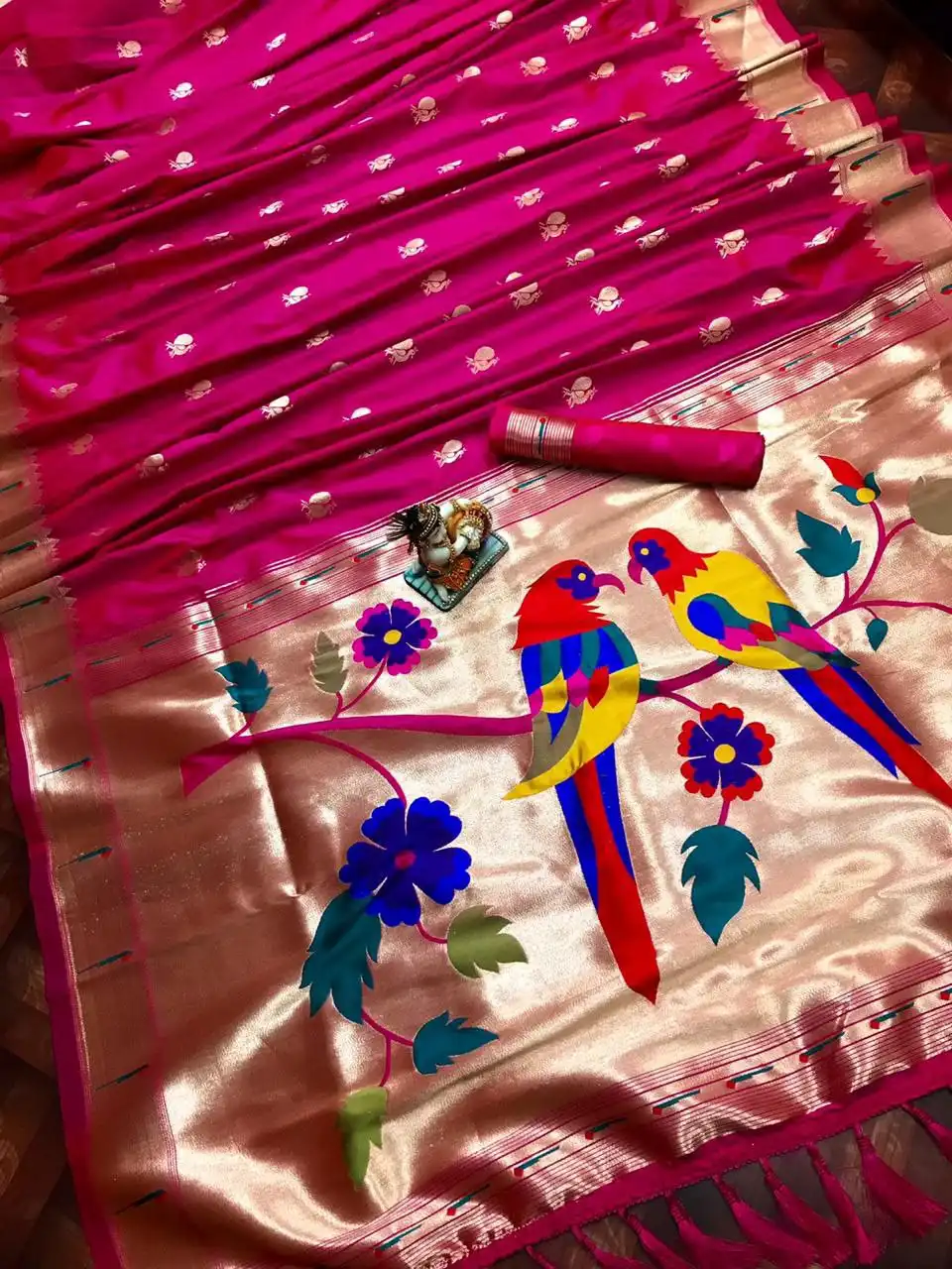 SRT Rasam New Kanchipuram Silk Saree Wholesale Collection Below 1500