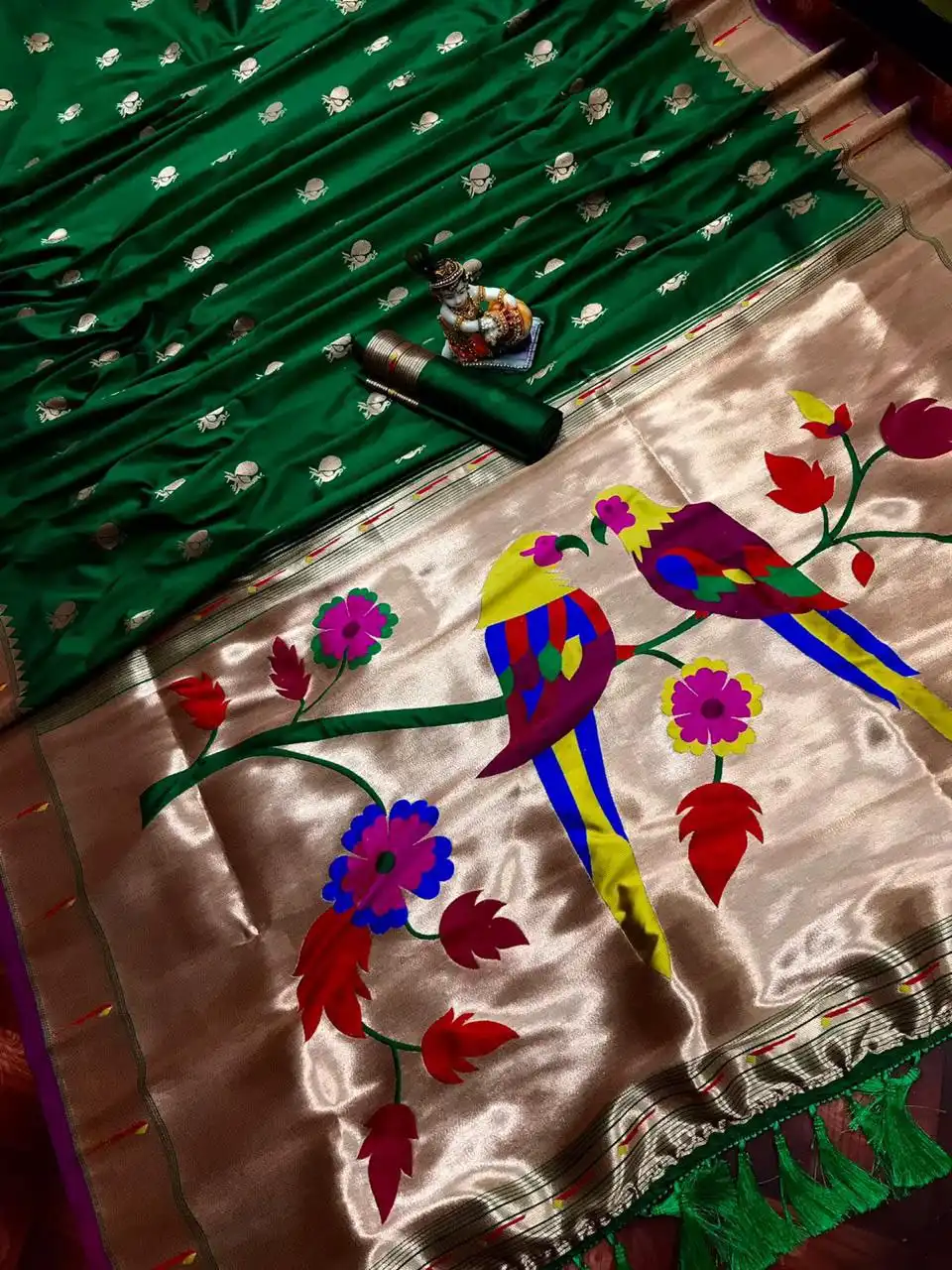 SRT Rasam New Kanchipuram Silk Saree Wholesale Collection Below 1500