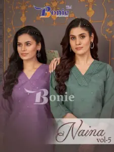 Bonie Naina Vol 5 Readymade Dress For Girls Wholesale 2025