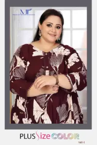 Moksh Plus Size Color Vol 1 Women Kurti 2025
