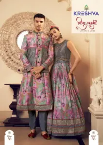 Kreshva Vishnu Laxmi Rsw 36 Silk Men & Women Designer Dress 2025