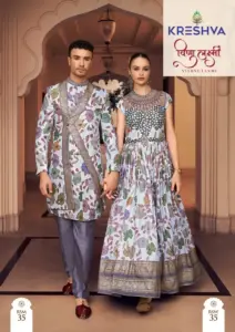 Kreshva Vishnu Laxmi Rsw 35 Silk Men & Women Designer Dress 2025