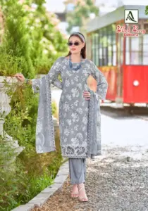 Alok Black Berry Edition 2 Cambric Cotton Printed Dress Material 2025