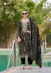Alok Black Diamond Edition 10 Rayon Printed Dress Material 2025
