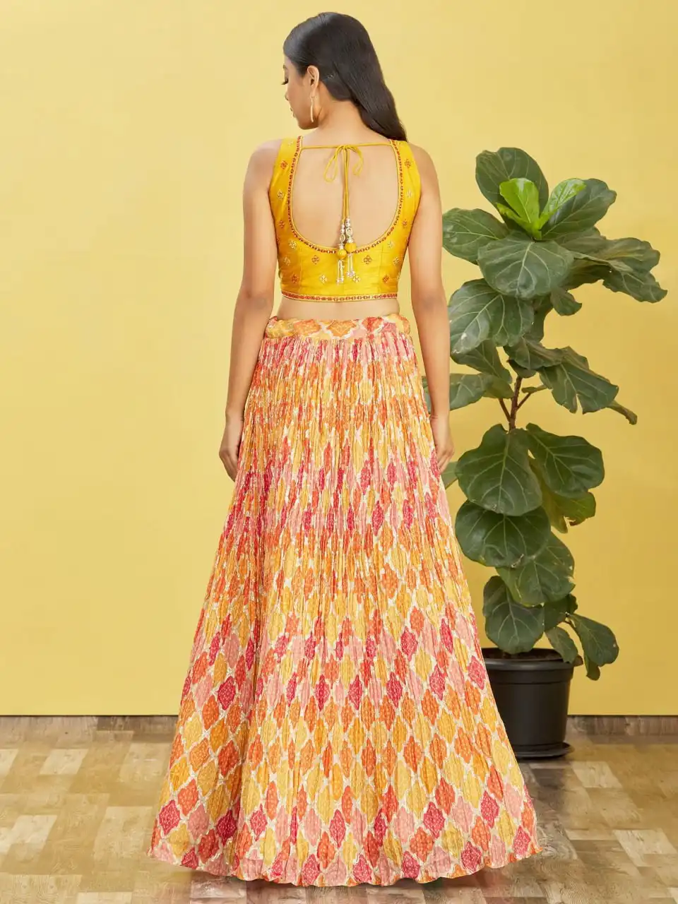 Zeel 118 Yellow Chinon Lehenga Choli Wedding Collection Heavy Work