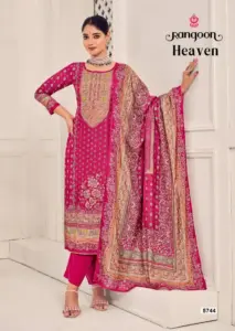 Rangoon Heaven Muslin Digital Print Readymade Dress Collection 2025