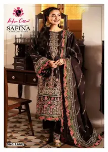 Nafisa Safina Vol 15 Soft Cotton Digital Printed Dress Material 2025