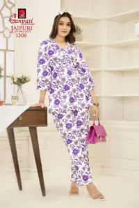 Ganpati Jaipuri Vol 13 Casual Wear Cotton Co Ord Sets Collection 2025