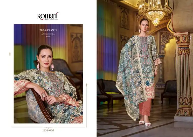 Romani Aarzu Vol 18 Readymade Soft Cotton Suit Collection 2025