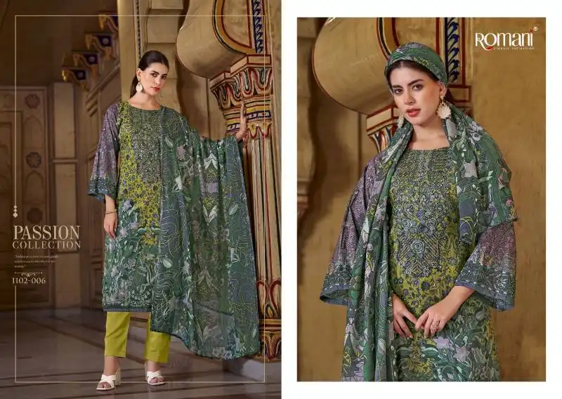 Romani Aarzu Vol 18 Readymade Soft Cotton Suit Collection 2025