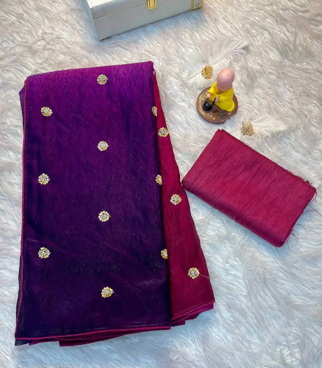 Kusum Srisha Fancy Fabric Designer Saree Wholesale 2025