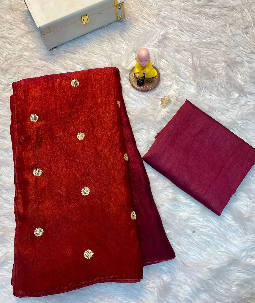 Kusum Srisha Fancy Fabric Designer Saree Wholesale 2025