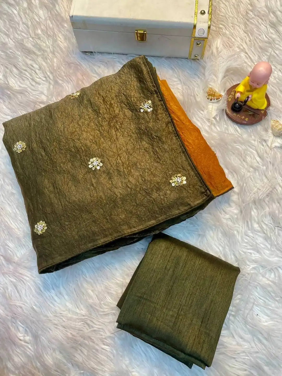 Kusum Srisha Fancy Fabric Designer Saree Wholesale 2025