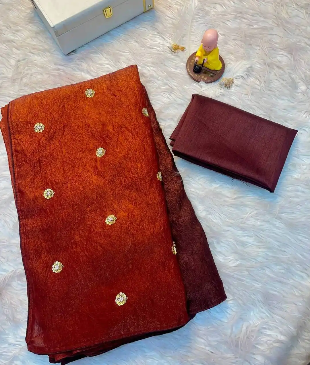 Kusum Srisha Fancy Fabric Designer Saree Wholesale 2025