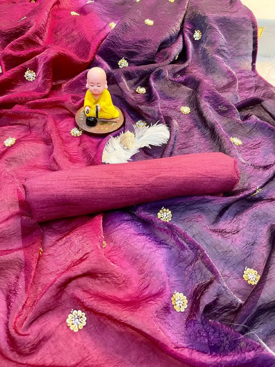 Kusum Srisha Fancy Fabric Designer Saree Wholesale 2025