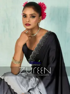 Sethnic Zureen Japan Satin Festival Wear Saree Wholesale 2025