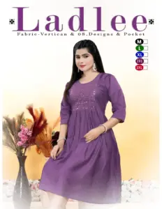Trendy Ladlee Vol 1 Vertican Kurti Wholesale 2025