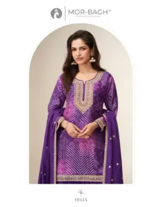 Aashirwad Kimaya Chinnon Silk Designer Dress For Women 2025
