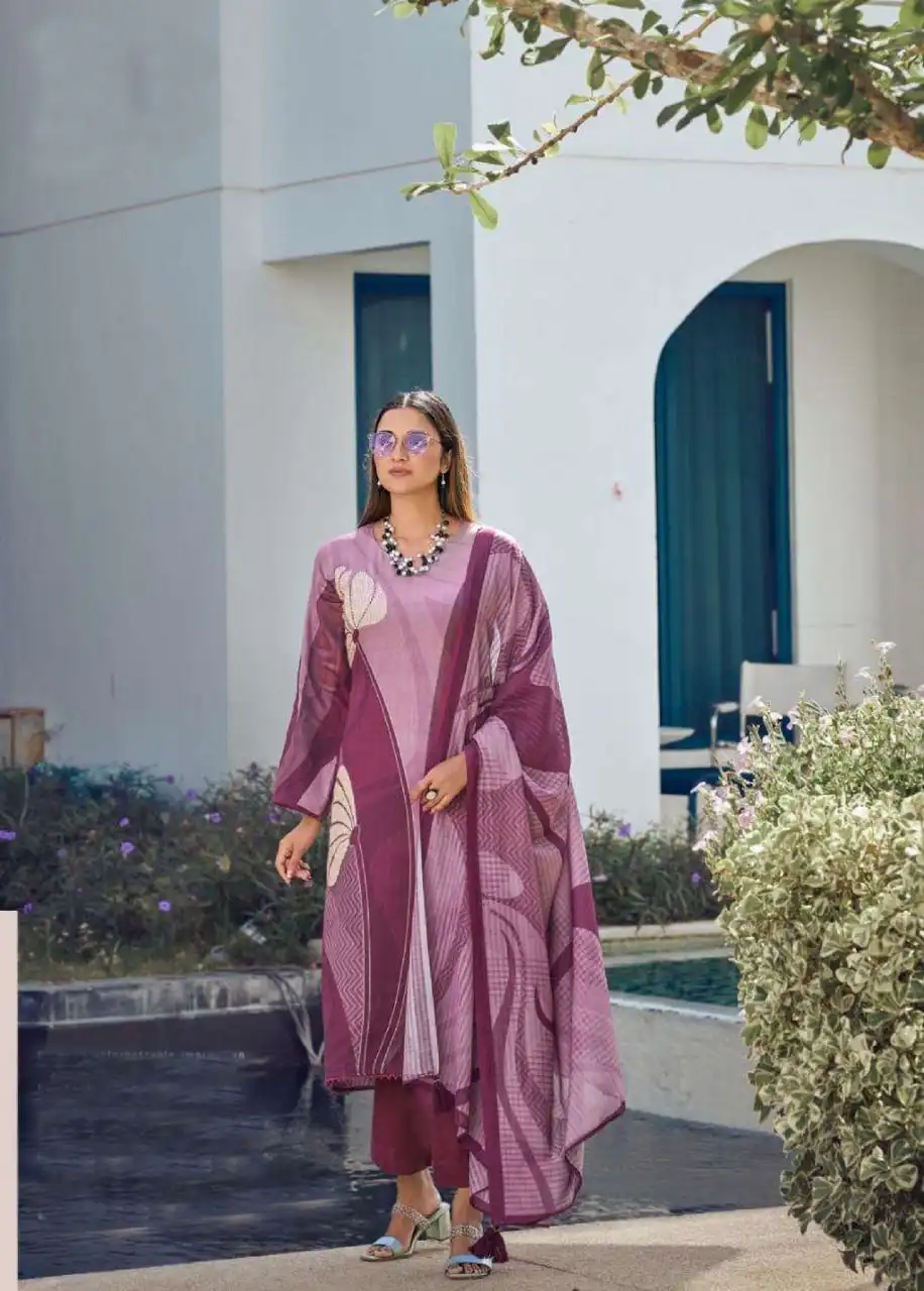 Lali Vol 17 Poly Rayon Digital Print Kurti Pant Dupatta Collection