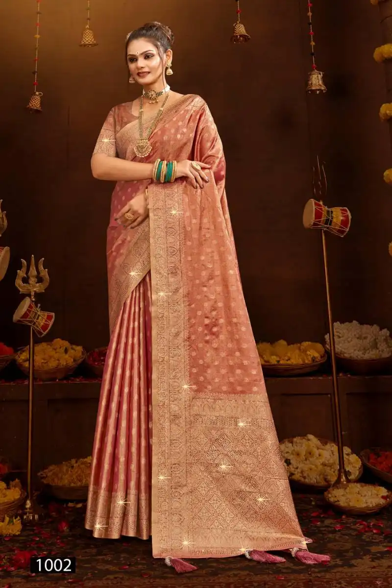 Saroj Kashish Saroski Vol 1 Organza Silk Saree For Women 2025