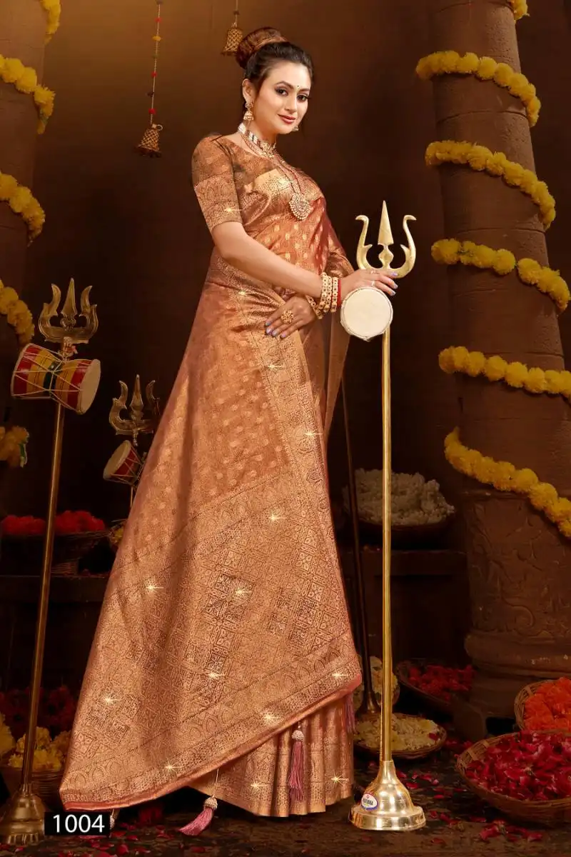 Saroj Kashish Saroski Vol 1 Organza Silk Saree For Women 2025