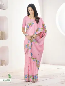 Rajpath Gulabi Linen Silk Sari Collection 2025