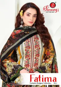 Ganeshji Fatima Vol 2 Karachi Cotton Printed Dress Material 2025