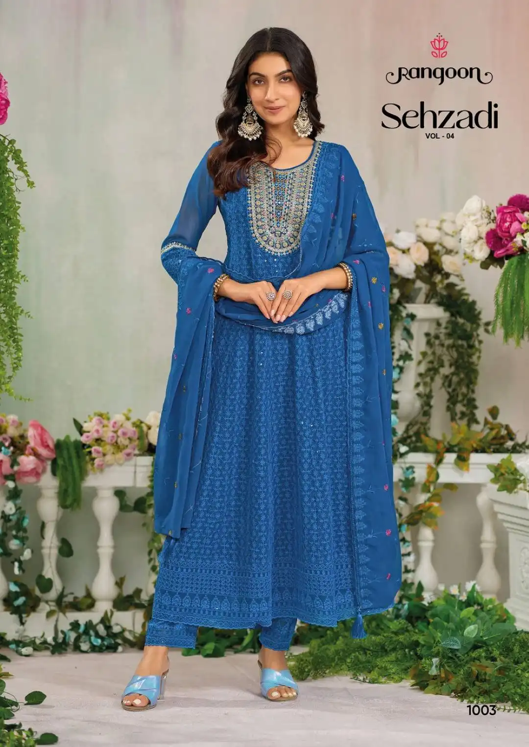 Rangoon Sehzadi Vol 4 Georgette Anarakli Kurti Sets 2025
