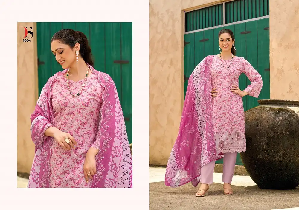 Deepsy Bin Saeed Mini Cotton Pakistani Suit Collection 2025