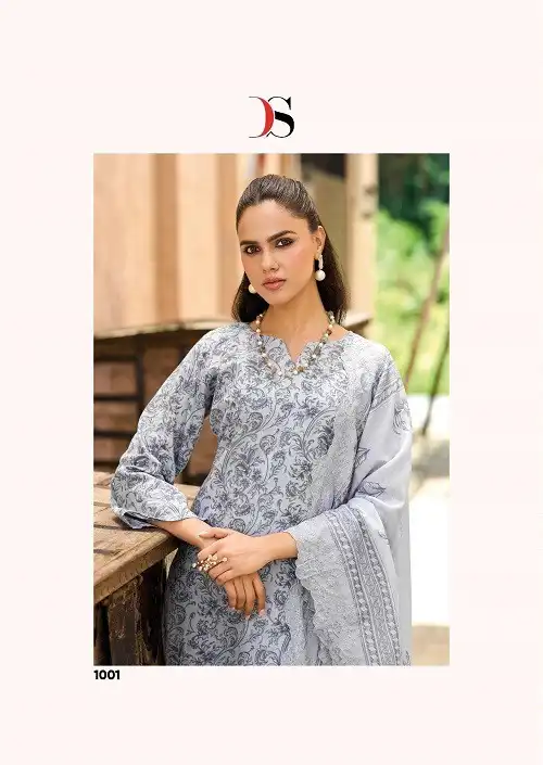 Deepsy Bin Saeed Mini Cotton Pakistani Suit Collection 2025