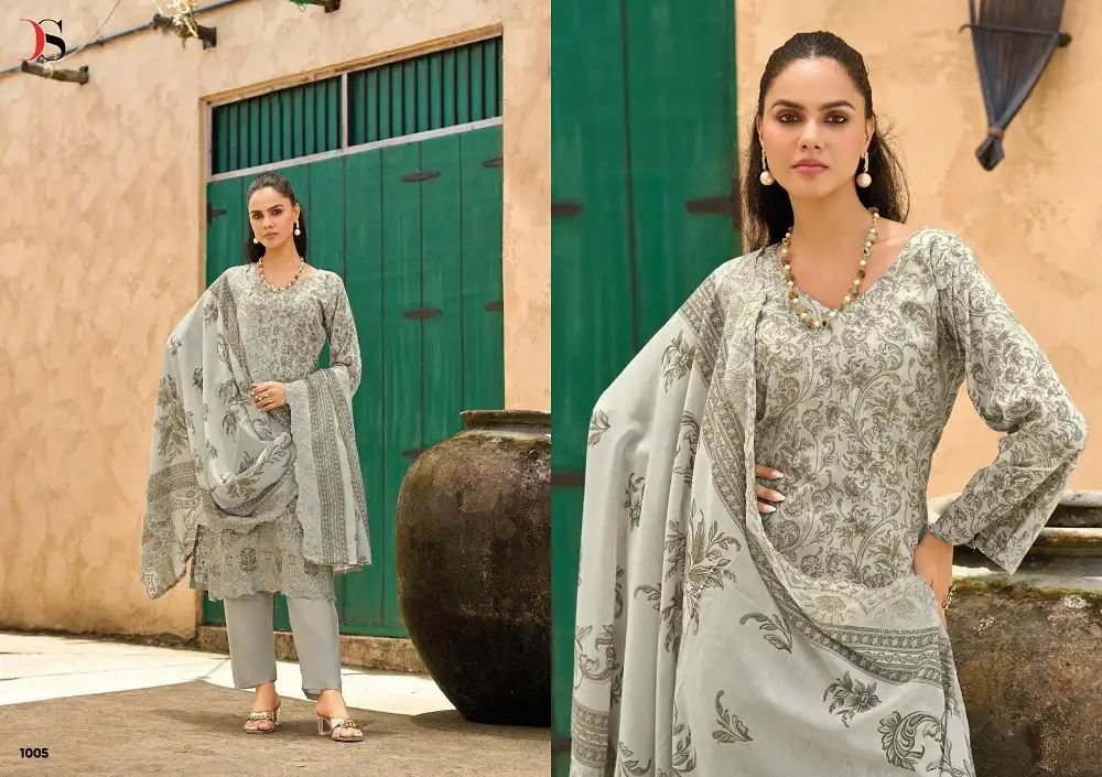 Deepsy Bin Saeed Mini Cotton Pakistani Suit Collection 2025