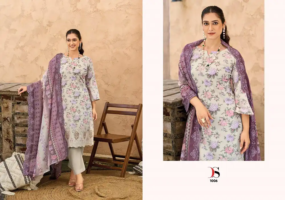 Deepsy Bin Saeed Mini Cotton Pakistani Suit Collection 2025