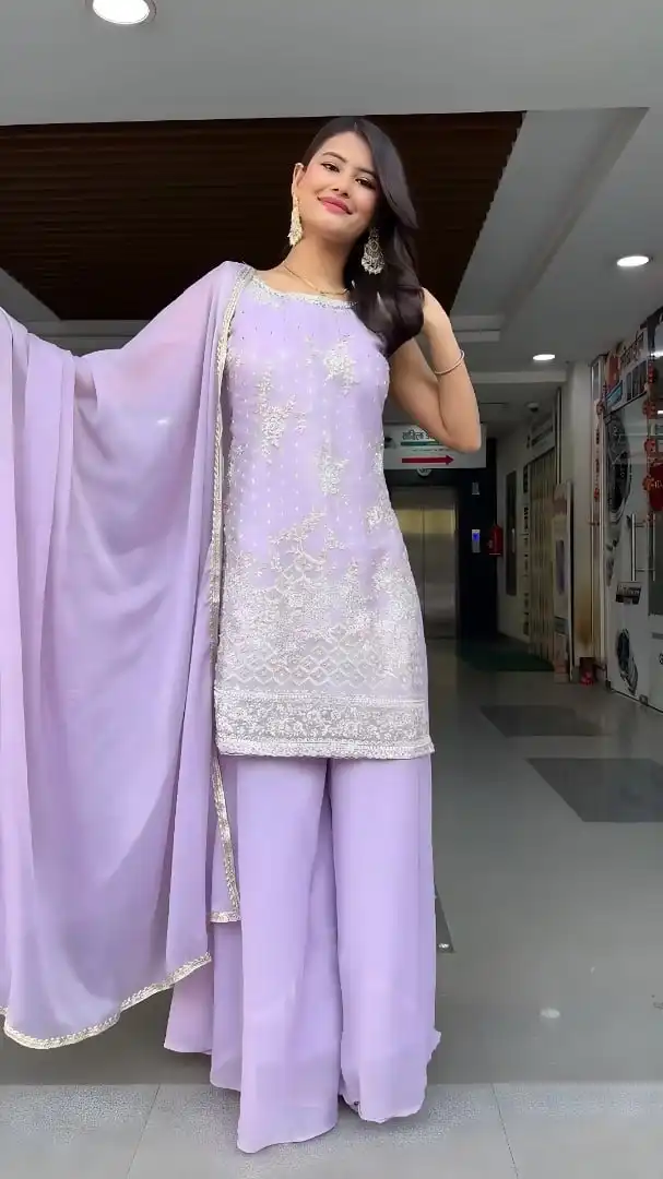 Zarin Vol 36 Georgette Sharara Suit Readymade Collection