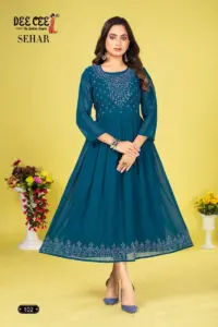 Deecee Sehar Georgette Frock Kurti Collection Below 500