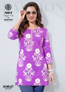 Deeptex Scarlet Vol 7 Cotton Casual Wear Tops Collection