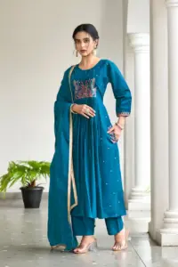 Ossm Gulzar Viscose Roman Silk Readymade Dress Collection