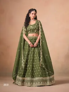Mehvish Vol 23 Organza Designer Lehenga Choli Collection